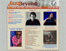 Tablet Screenshot of jazzandbeyond.com.au